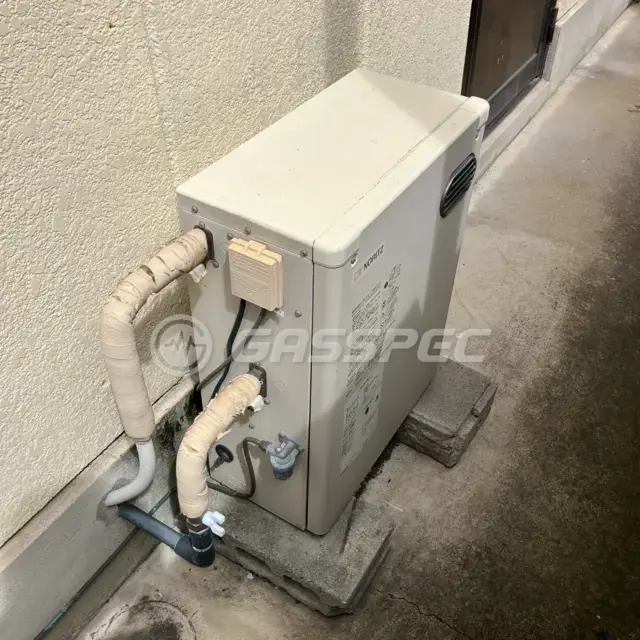 交換前の石油給湯器 ノーリツ OQB-307Y