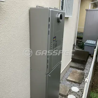 施工後の暖房熱源機（ノーリツ GTH-C2470SAW3H BL）