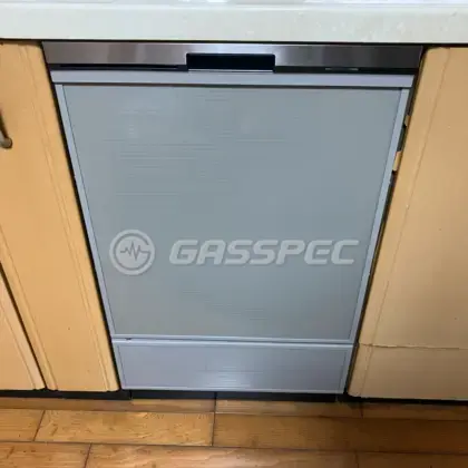 施工後のビルトイン食洗機（パナソニック NP-45BD1S）
