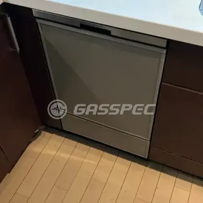 施工後のビルトイン食洗機（パナソニック NP-45BD1S）
