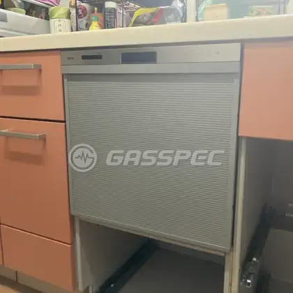 施工後のビルトイン食洗機（リンナイ RSW-405LP）