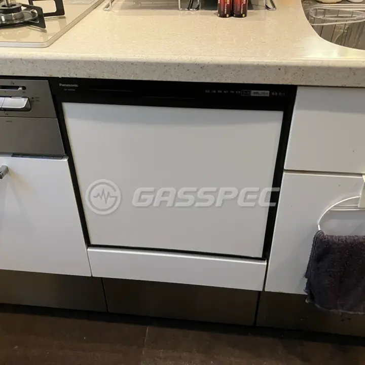 交換後のビルトイン食洗機（パナソニック NP-45RS9K）