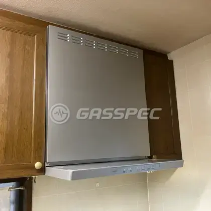 施工後のレンジフード（リンナイ XGR-REC-AP604SV）
