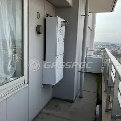 施工後の暖房熱源機（ノーリツ GTH-2454AW3H-T BL）
