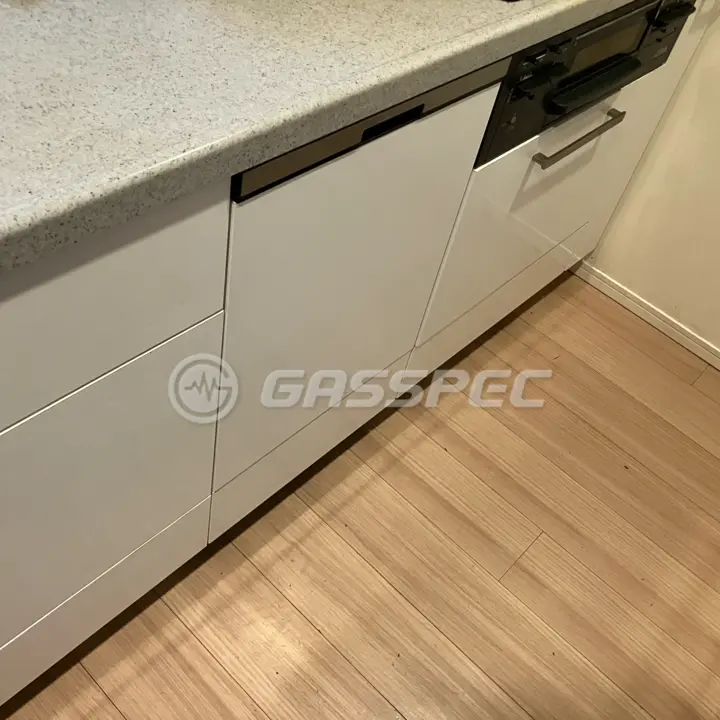 交換後のビルトイン食洗機（パナソニック NP-45BD1W）