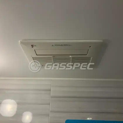 施工後の浴室乾燥機（ノーリツ BDV-3307AUKNSC-J3-BL）