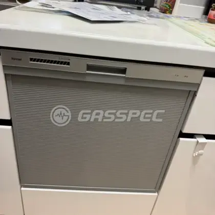施工後のビルトイン食洗機（リンナイ RSW-C402CA-SV）