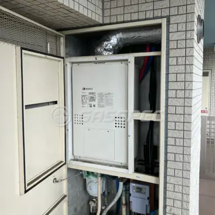 施工後の暖房熱源機（ノーリツ GTH-2454SAW3H-H BL）