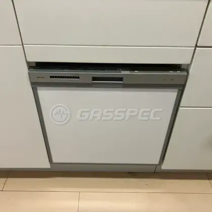 施工後のビルトイン食洗機（リンナイ RSWA-C402CA-SV）