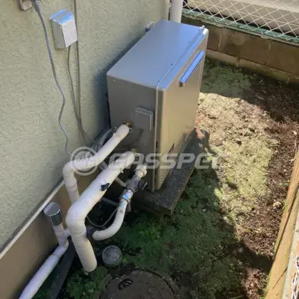 施工後の給湯器（ノーリツ GT-C2472AR-1 BL）