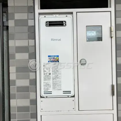 施工後の給湯器（リンナイ RUF-SA2005SAW(A)）