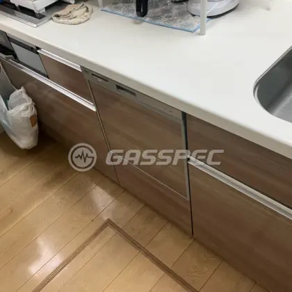 施工前のビルトイン食洗機（RKW-404A）