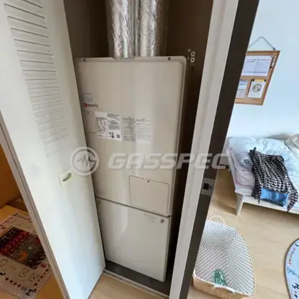施工後の暖房熱源機（ノーリツ GTH-1644SAWX3H-FF-1-KR BL）