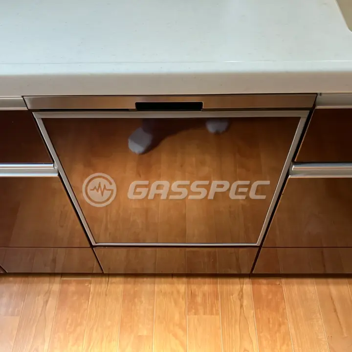 交換後のビルトイン食洗機（パナソニック NP-45BD1S）