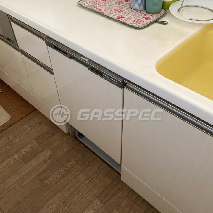 交換前のビルトイン食洗機（パナソニック NP-45ME5WAA）