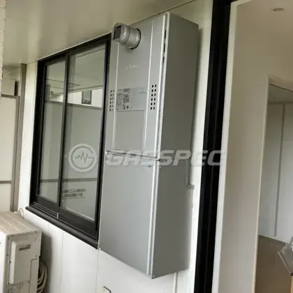 施工後の暖房熱源機（ノーリツ GTH-C2470AW3H-T BL）