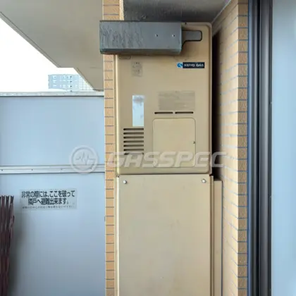 施工前の暖房熱源機（RUFH-V2400AA2-3）