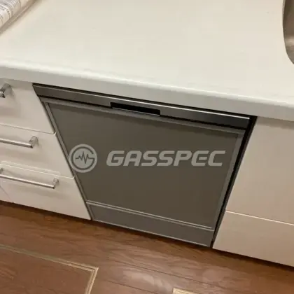 施工後のビルトイン食洗機（パナソニック NP-45BD1S）