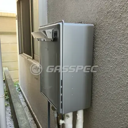 施工後の給湯器（リンナイ RUF-E240ESAW）