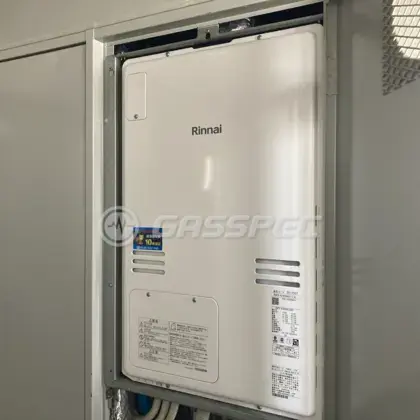 施工後の暖房熱源機（リンナイ RUFH-A2400AU2-3(A)）