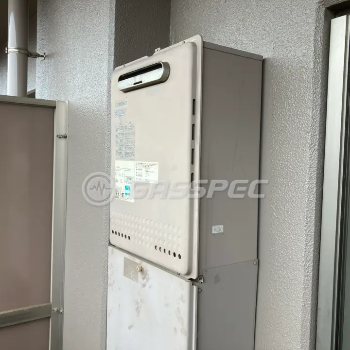 交換前の給湯器（ノーリツ GT-C2432SAWX）