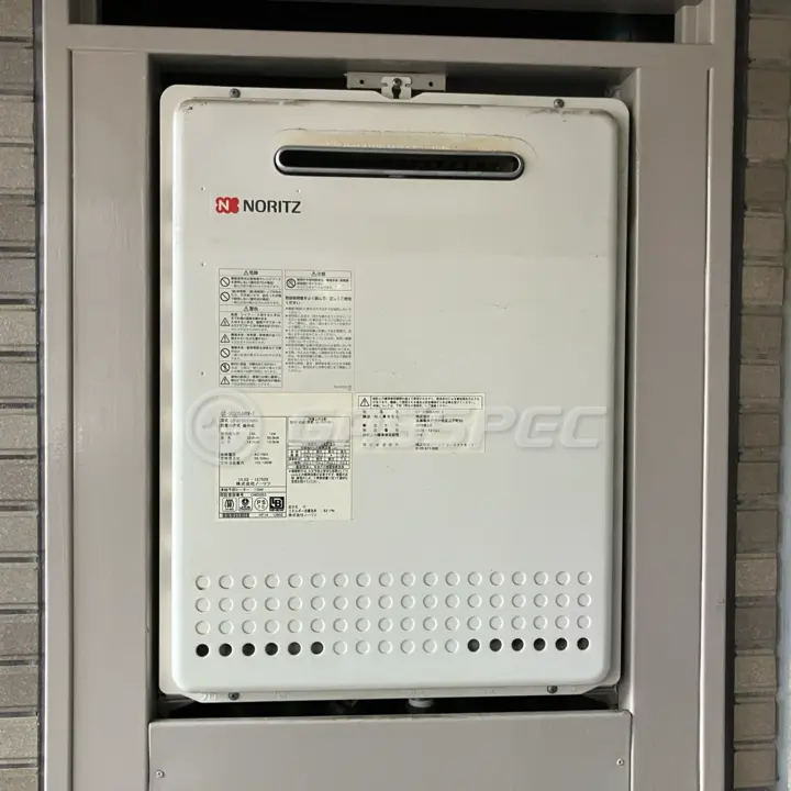 交換前の給湯器（ノーリツ GT-2050SAWX-2 BL）