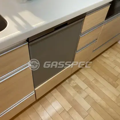 施工後のビルトイン食洗機（パナソニック NP-45BD1S）