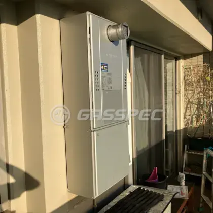 施工後の暖房熱源機（ノーリツ GTH-C2470SAW3H-T BL）