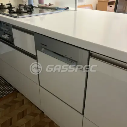 交換前のビルトイン食洗機