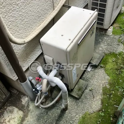 奈良県大和高田市 交換前の給湯器 リンナイ RUF-A2400SAG(A)