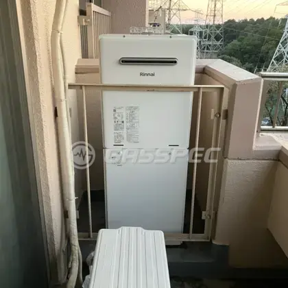 施工後の給湯器（リンナイ RUF-A1615SAW(C)）