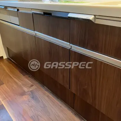 施工後のビルトイン食洗機（パナソニック NP-45BD1W）