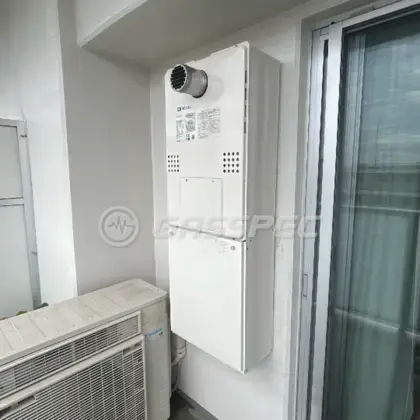 施工後の暖房熱源機（ノーリツ GTH-2454SAW3H-T BL）