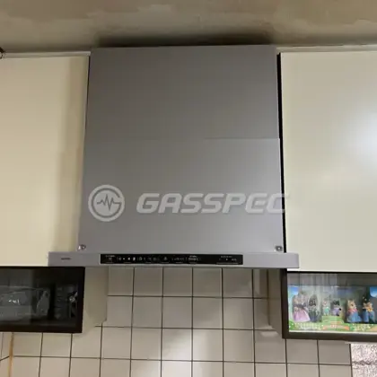施工後のレンジフード（ノーリツ NFG6S25MSV）