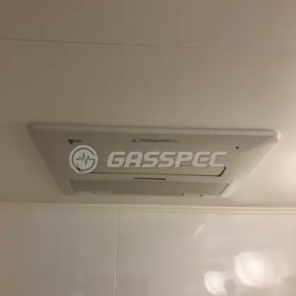 施工後の浴室乾燥機（ノーリツ BDV-4106AUKNC-J3-BL）