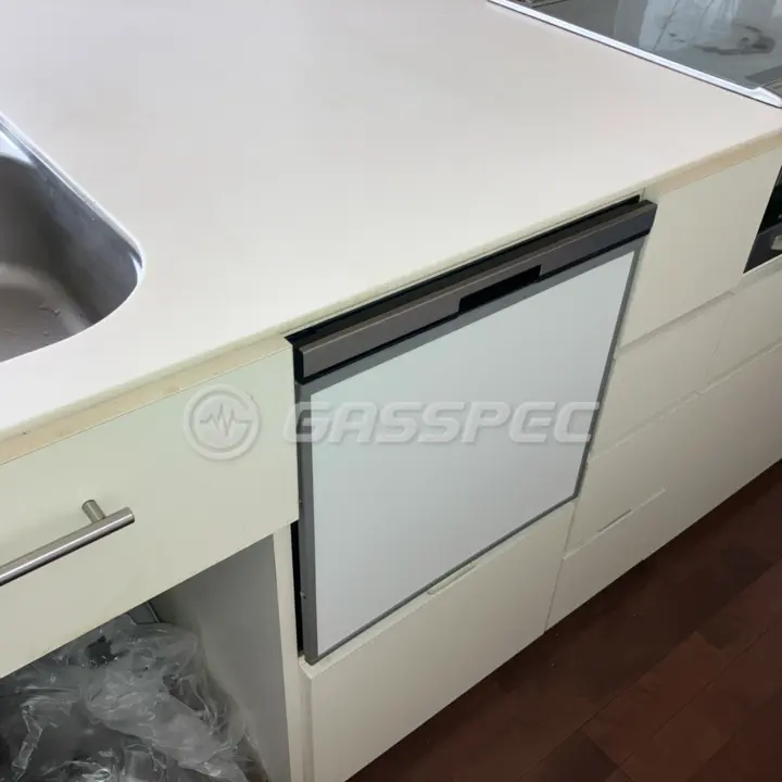 交換後のビルトイン食洗機（パナソニック NP-45BS1S）