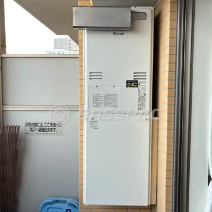 施工後の暖房熱源機（リンナイ RUFH-A2400AA2-3(A)）
