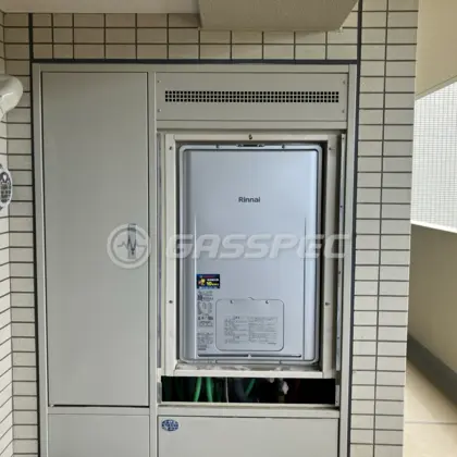 施工後の暖房熱源機（リンナイ RUFH-E2407AU2-3(A)）