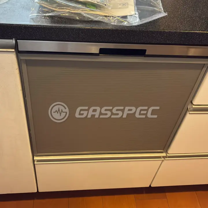交換後のビルトイン食洗機（パナソニック NP-45BS1S）