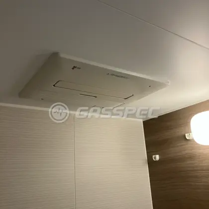 施工後の浴室乾燥機（ノーリツ BDV-4106AUKNC-J3-BL）