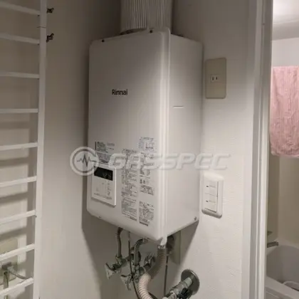 施工後の給湯器（リンナイ RUX-V2015SFFUA(A)-E）