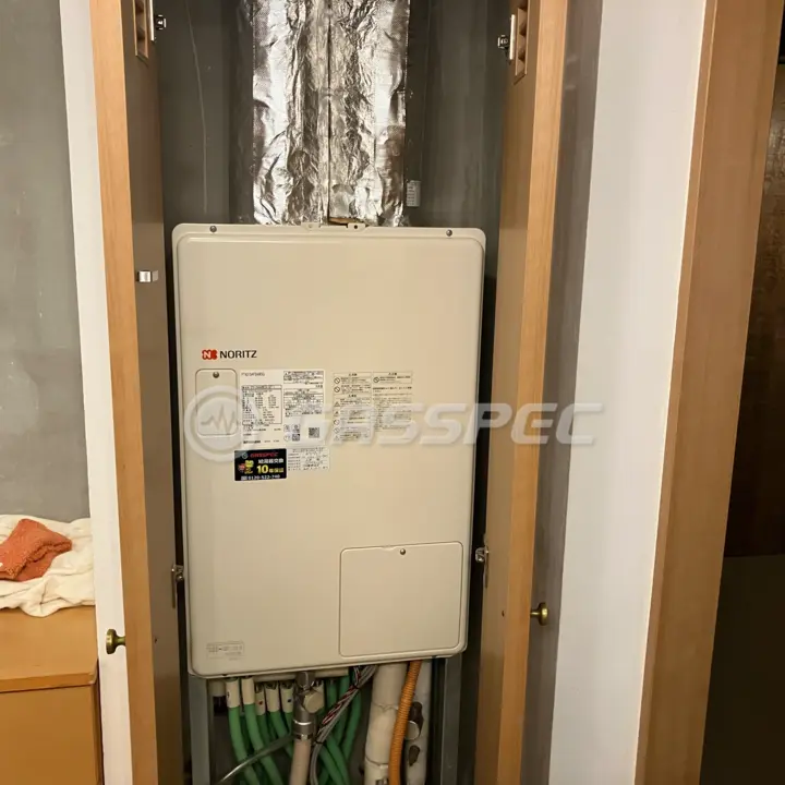 交換後の暖房熱源機（ノーリツ GTH-2444AWX3H-SFF-1 BL）