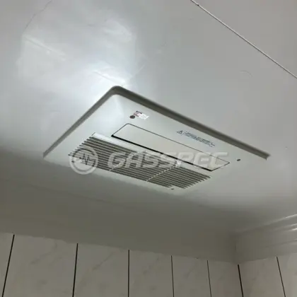 交換後の浴室乾燥機 ノーリツ BDV-3307AUKNSC-BL