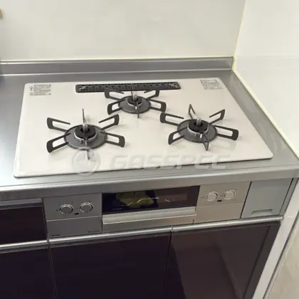 埼玉県さいたま市緑区 交換後のビルトインガスコンロ リンナイ RS72W44C50DVW