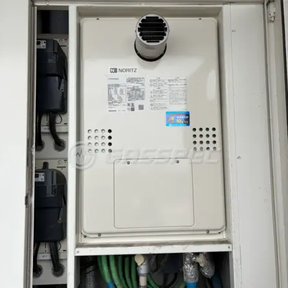 交換後の暖房熱源機 ノーリツ GTH-2454SAW3H-T BL