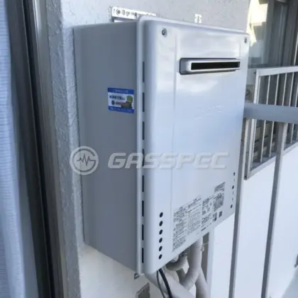 施工後の給湯器（ノーリツ GT-1670SAW BL）