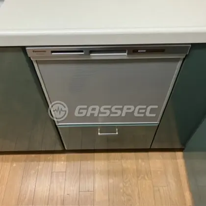 施工後のビルトイン食洗機（パナソニック NP-45MS9S）