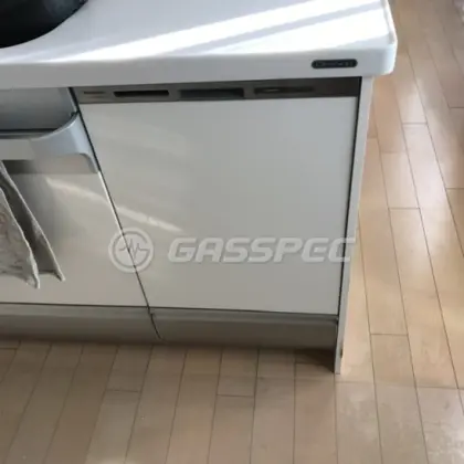 施工後のビルトイン食洗機（パナソニック NP-45MS9W）
