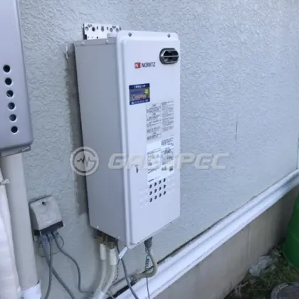施工後の暖房熱源機（ノーリツ GH-712W）