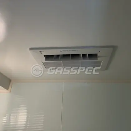 施工後の浴室乾燥機（ノーリツ BDV-3307AUKNSC-J3-BL）